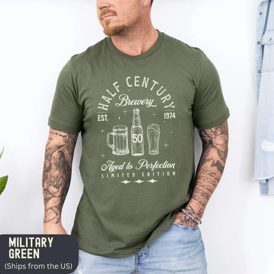 50th Birthday Shirt for Mens