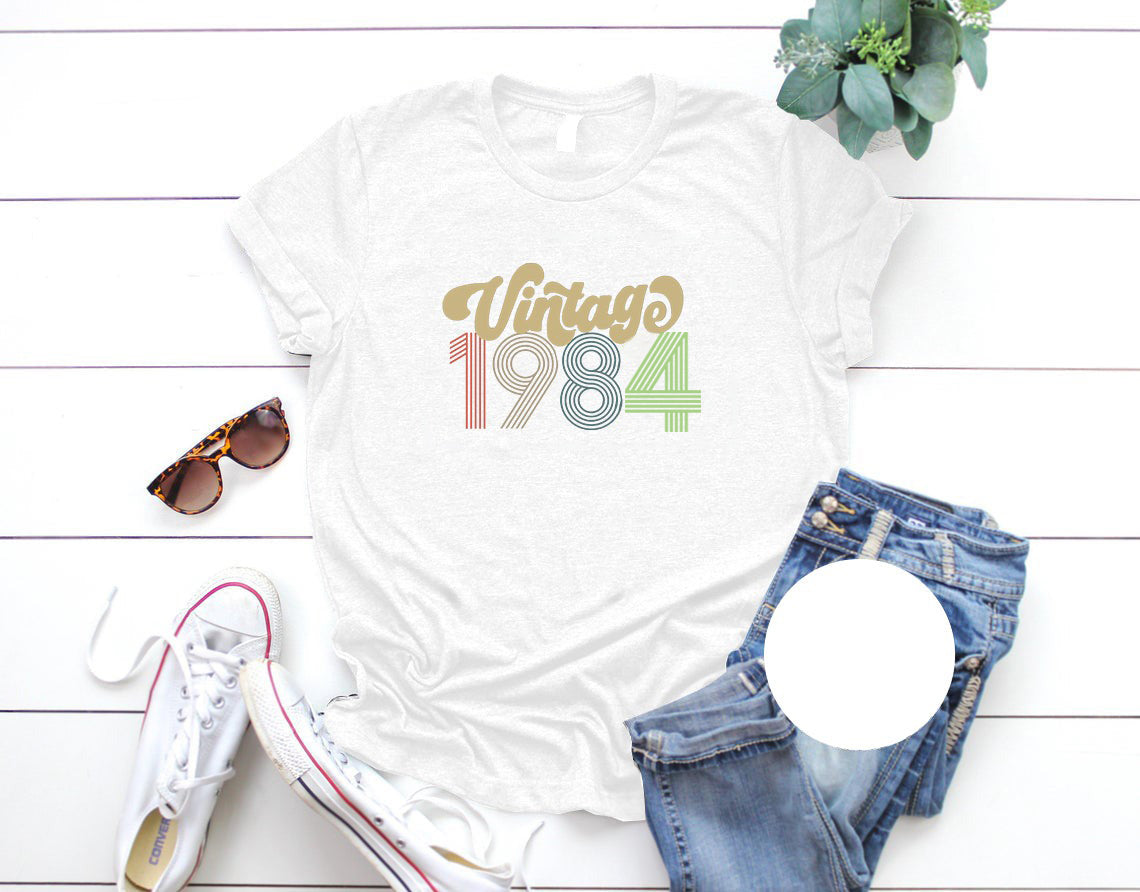 40-års fødselsdagsskjorte 1984 