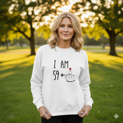 Sweat-shirt 60e anniversaire pour femme