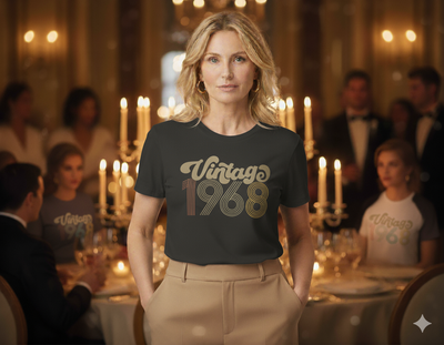 T-shirt 57e anniversaire 1968