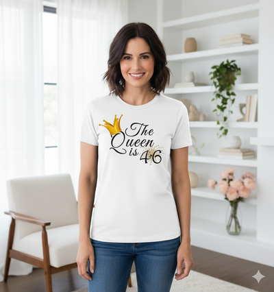 Queen is 46 Birthday shirt