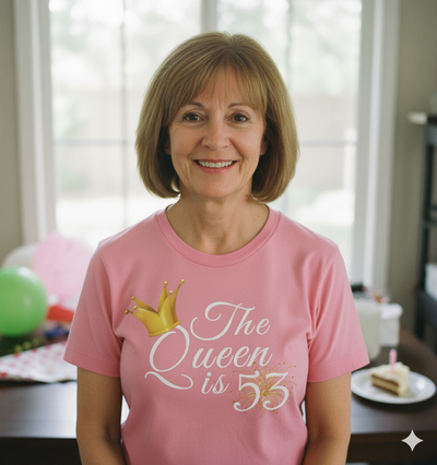 Queen is 53 Birthday shirt