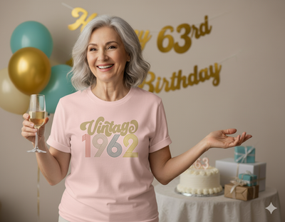 63rd Birthday Shirt 1962