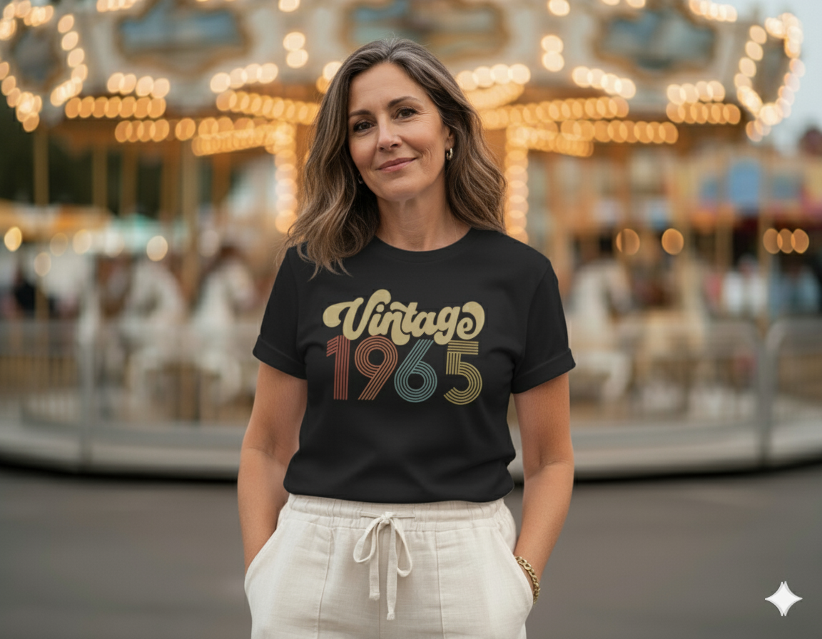 60th Birthday Shirt Vintage 1965