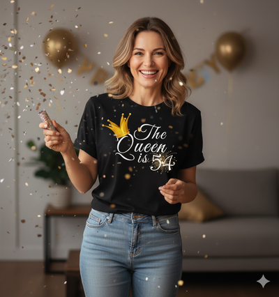 Queen is 54 Birthday shirt