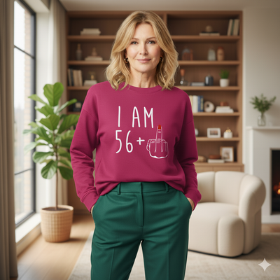 57th Birthday Sweatshirt For Women