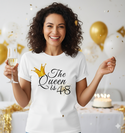 Queen is 48 Birthday shirt