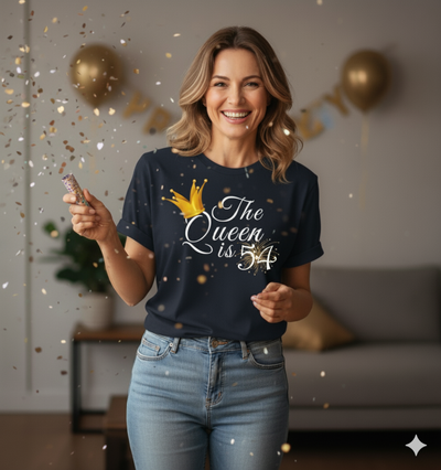 Queen is 54 Birthday shirt