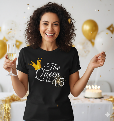 Queen is 48 Birthday shirt