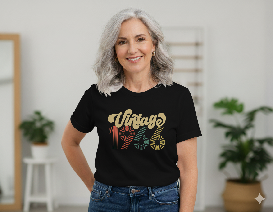 T-shirt 59e anniversaire 1966 