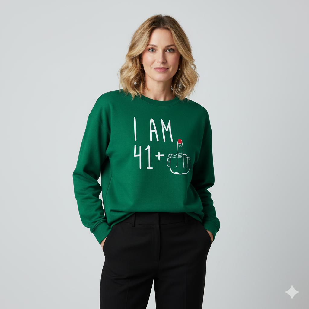 42nd  Birthday Sweatshirt For Women