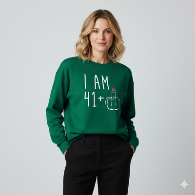 42nd  Birthday Sweatshirt For Women