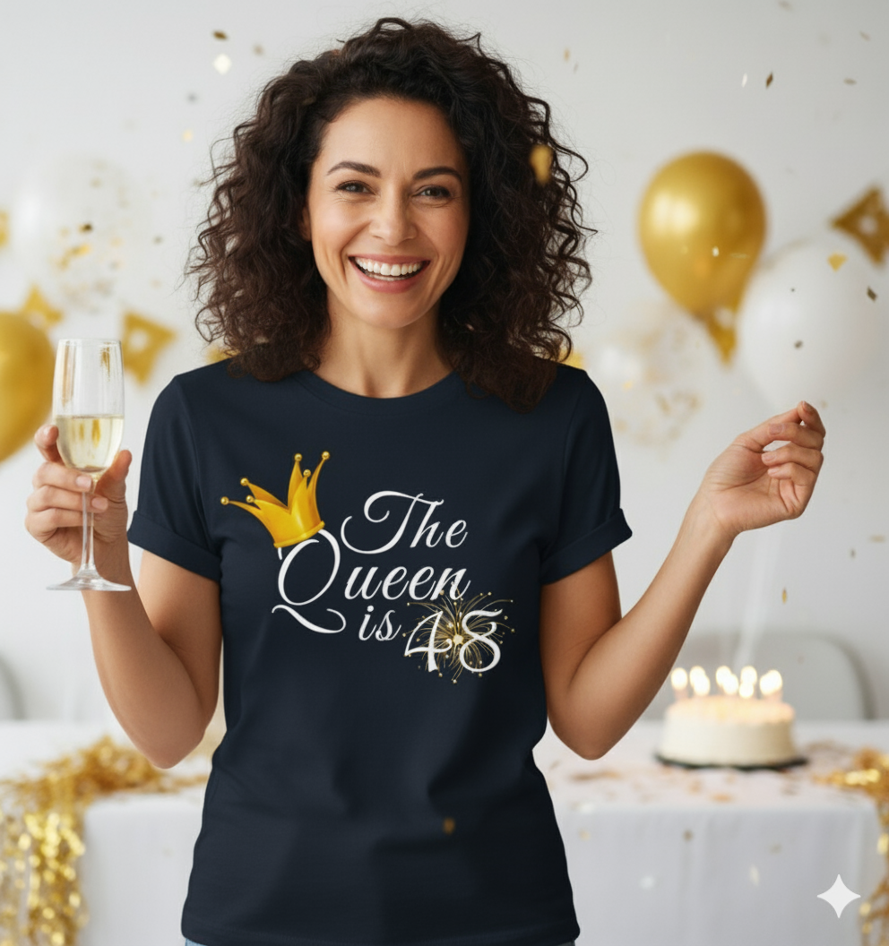 Queen is 48 Birthday shirt