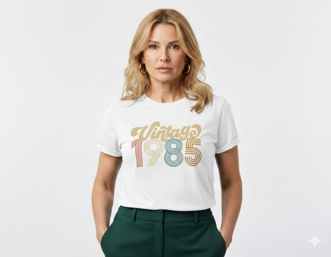 40th Birthday Shirt Vintage 1985