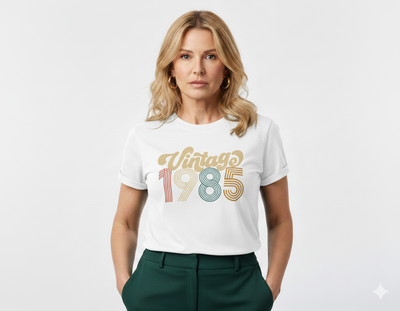 40th Birthday Shirt Vintage 1985