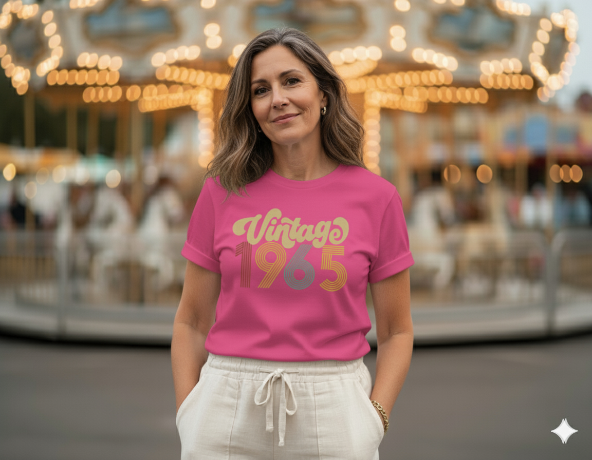 60th Birthday Shirt Vintage 1965