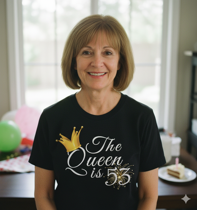 Queen is 53 Birthday shirt
