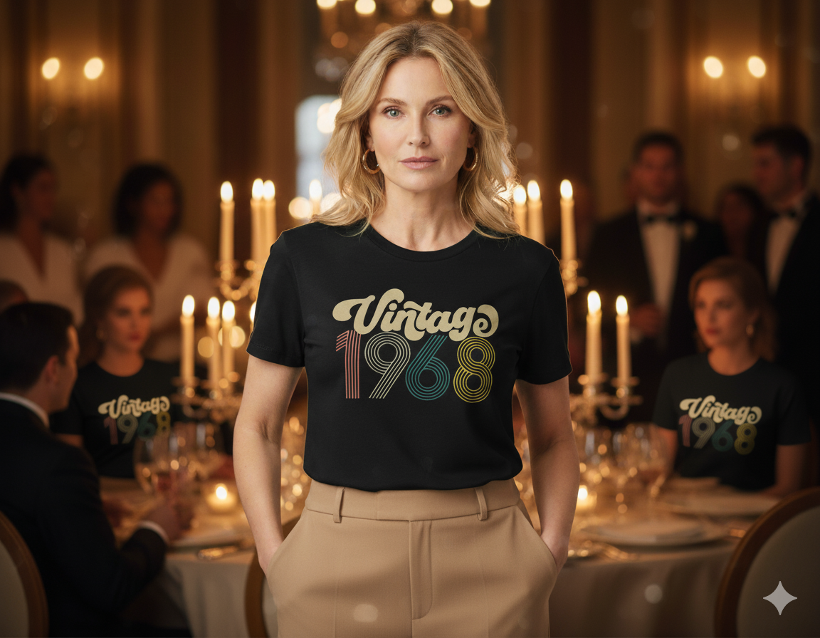 T-shirt 57e anniversaire 1968