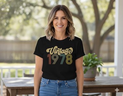 47th Birthday Shirt 1978
