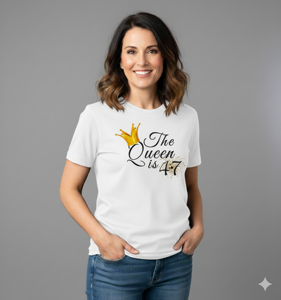 Queen is 47 Birthday shirt