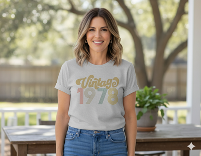 47th Birthday Shirt 1978