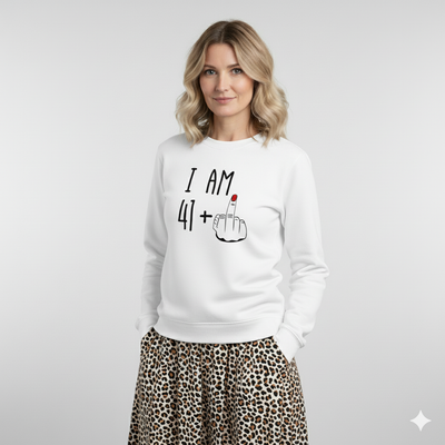 Sweat-shirt 40e anniversaire pour femme