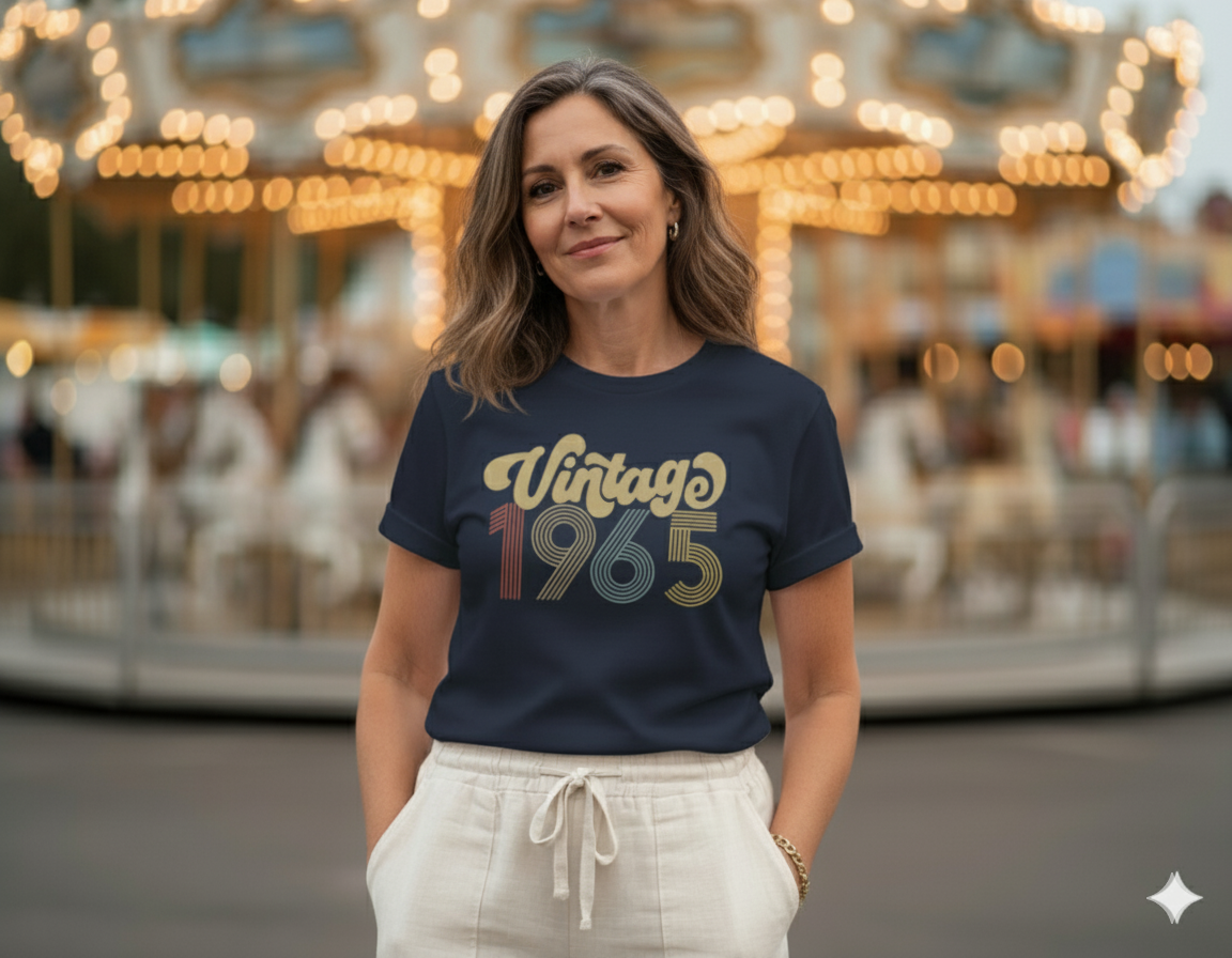 60th Birthday Shirt Vintage 1965