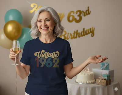 63rd Birthday Shirt 1962
