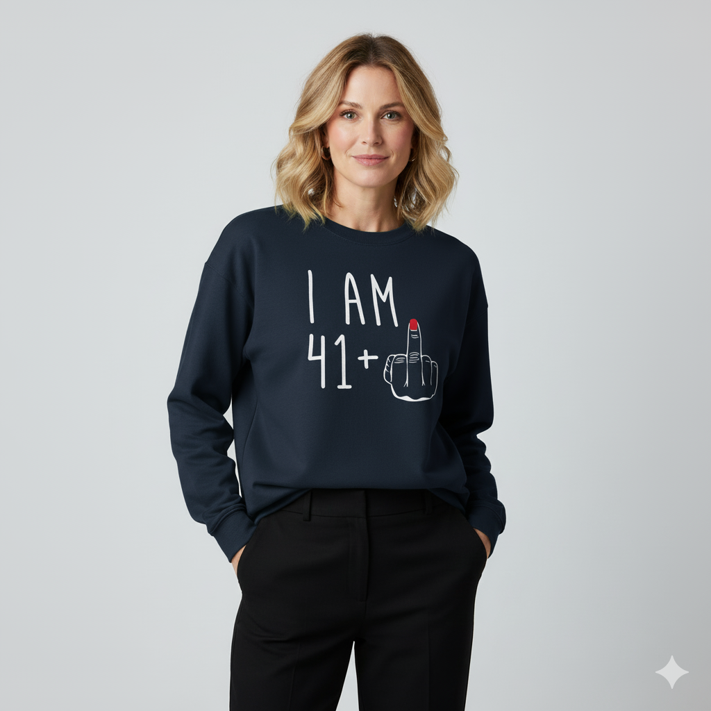 42nd  Birthday Sweatshirt For Women