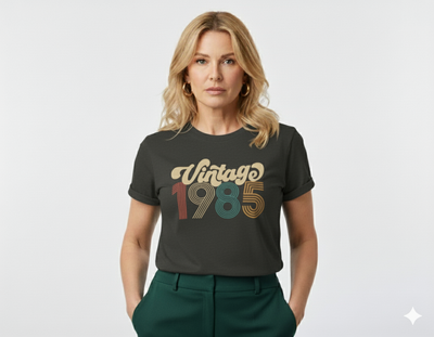 40th Birthday Shirt Vintage 1985