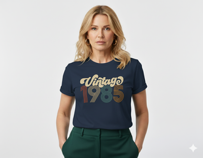 40th Birthday Shirt Vintage 1985