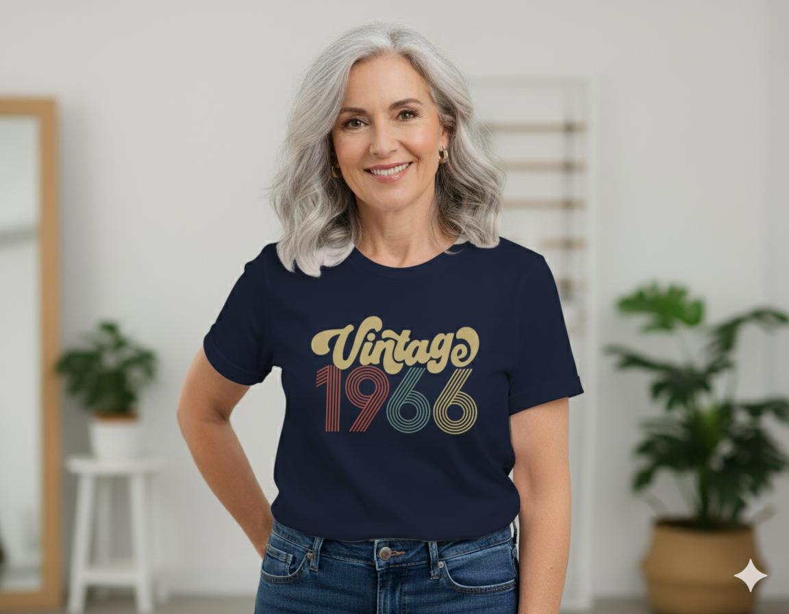 T-shirt 59e anniversaire 1966 