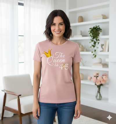 Queen is 46 Birthday shirt