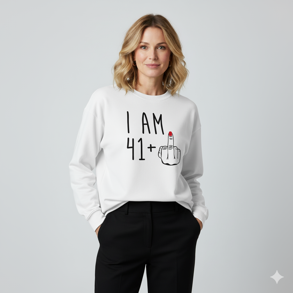 42nd  Birthday Sweatshirt For Women