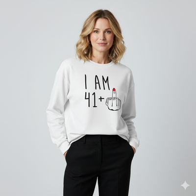 42nd  Birthday Sweatshirt For Women