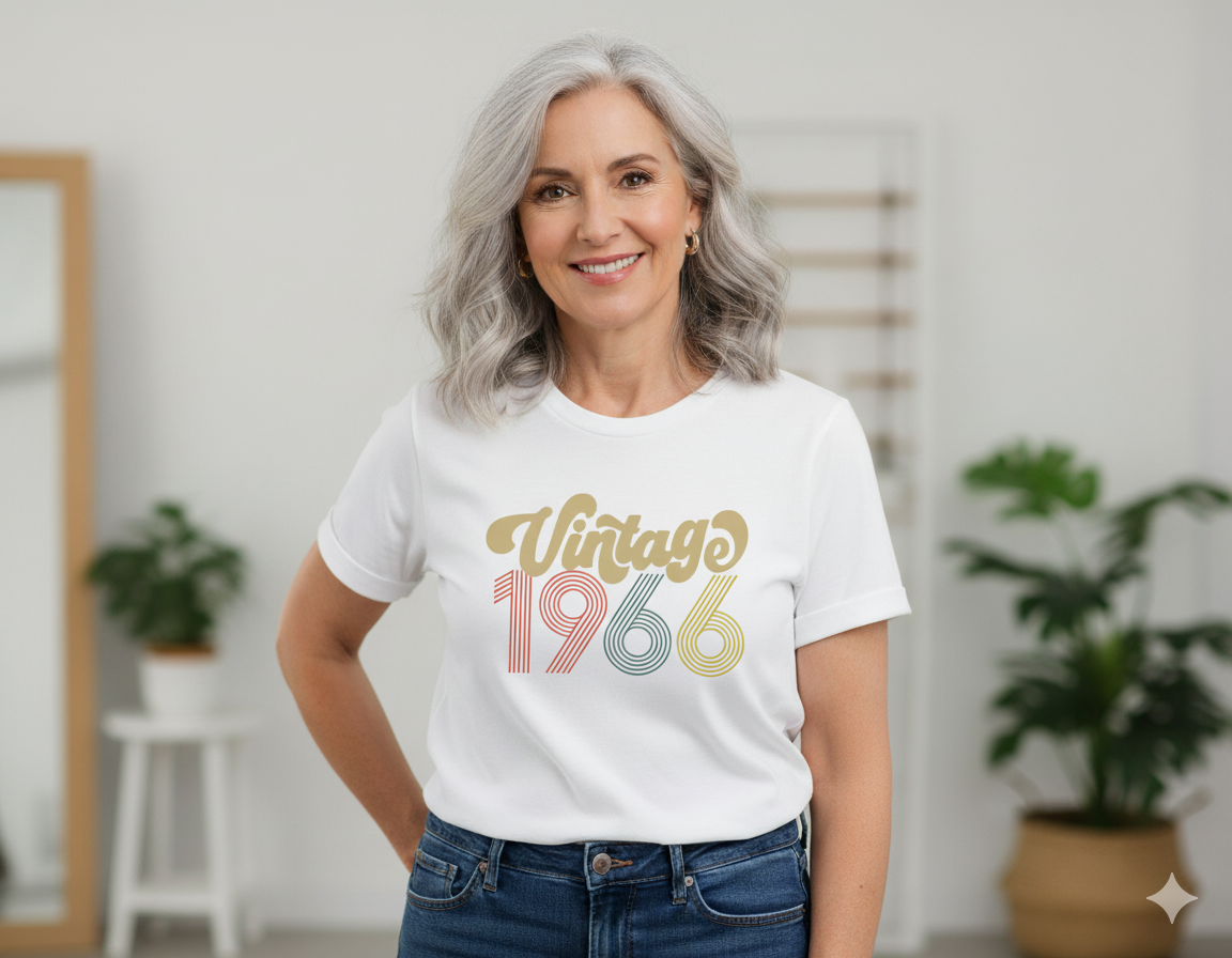 T-shirt 59e anniversaire 1966 