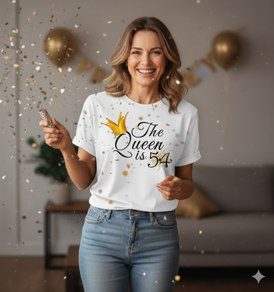 Queen is 54 Birthday shirt