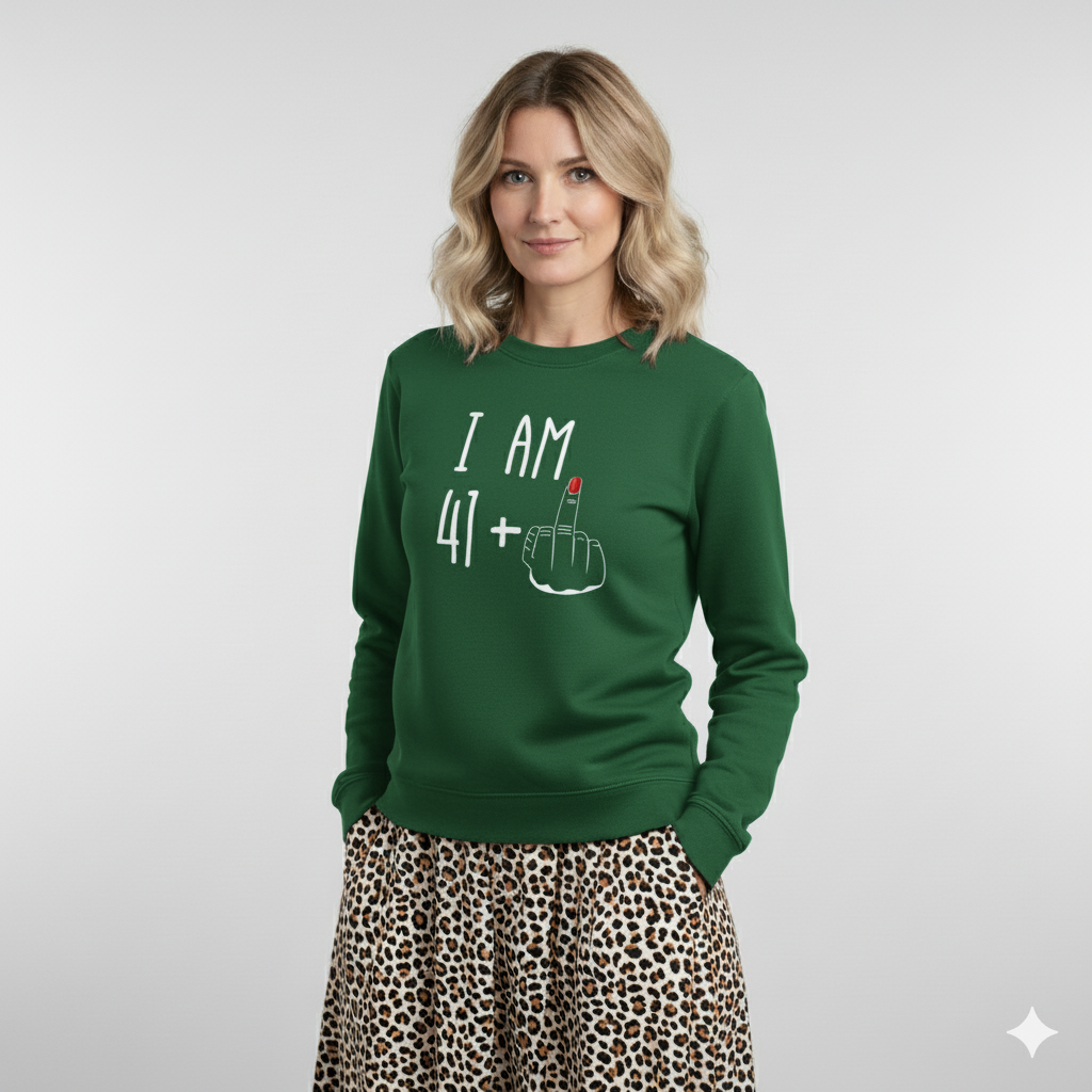 Sweat-shirt 40e anniversaire pour femme