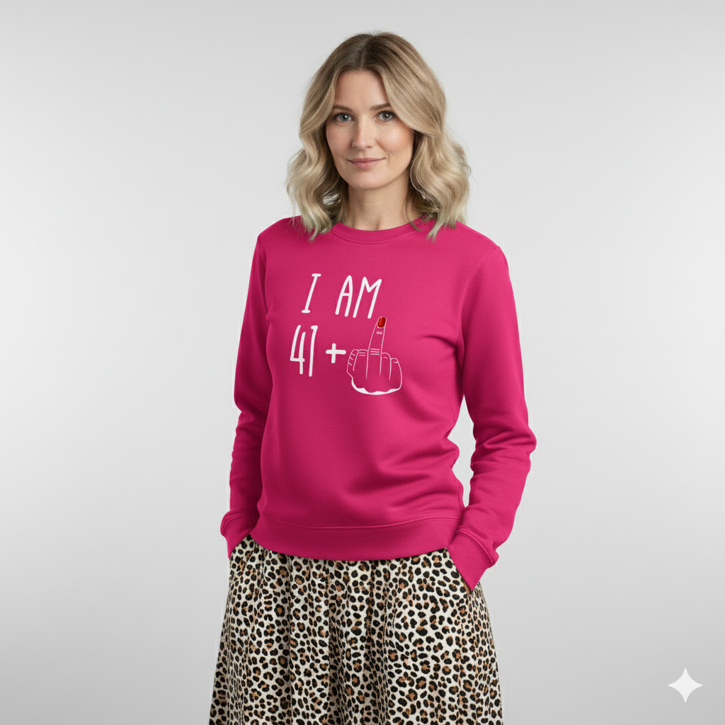Sweat-shirt 40e anniversaire pour femme
