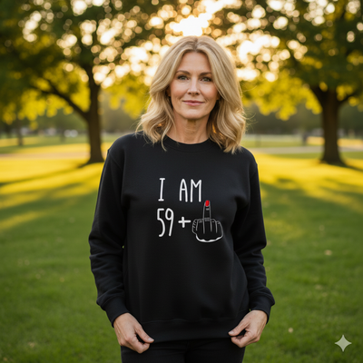 Sweat-shirt 60e anniversaire pour femme
