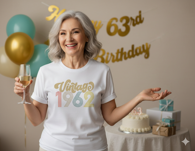 63rd Birthday Shirt 1962