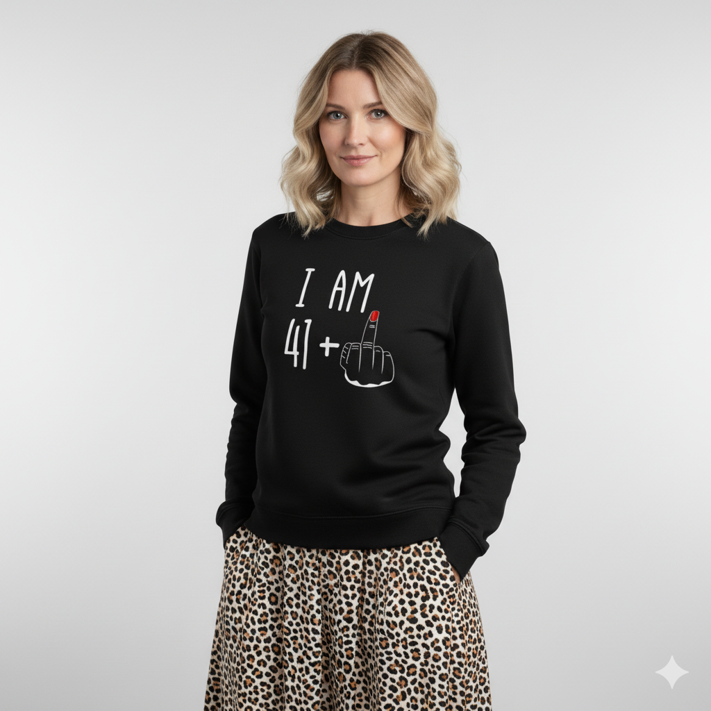 Sweat-shirt 40e anniversaire pour femme