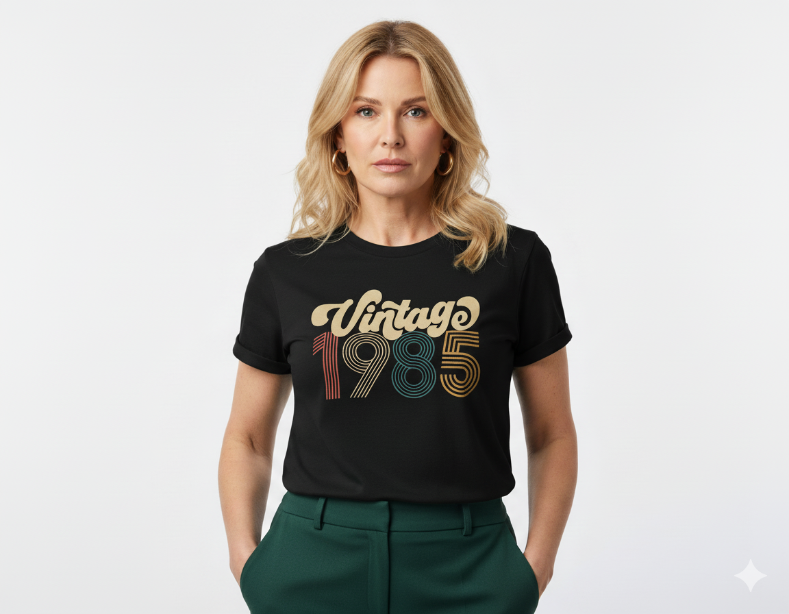 40th Birthday Shirt Vintage 1985