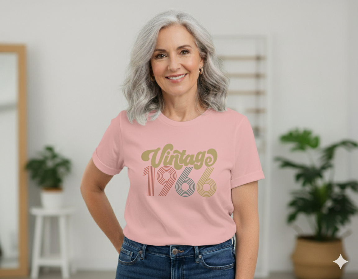 T-shirt 59e anniversaire 1966 