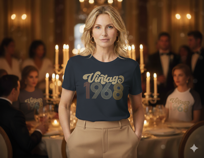 T-shirt 57e anniversaire 1968