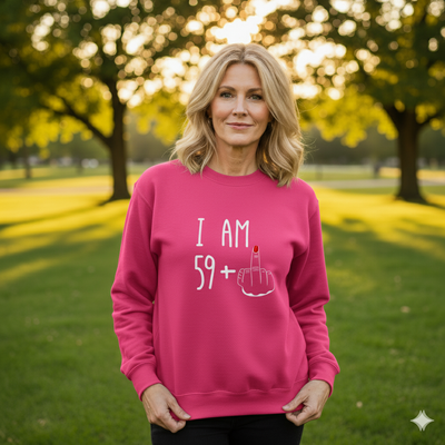 Sweat-shirt 60e anniversaire pour femme