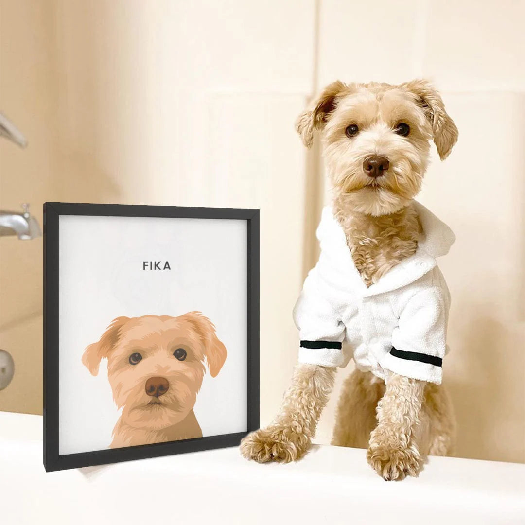 Modern Pet Portrait