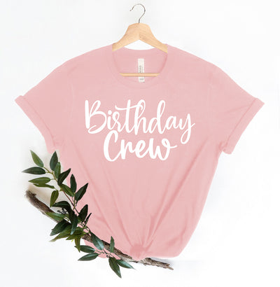 Birthday Crew Birthday Party Shirt