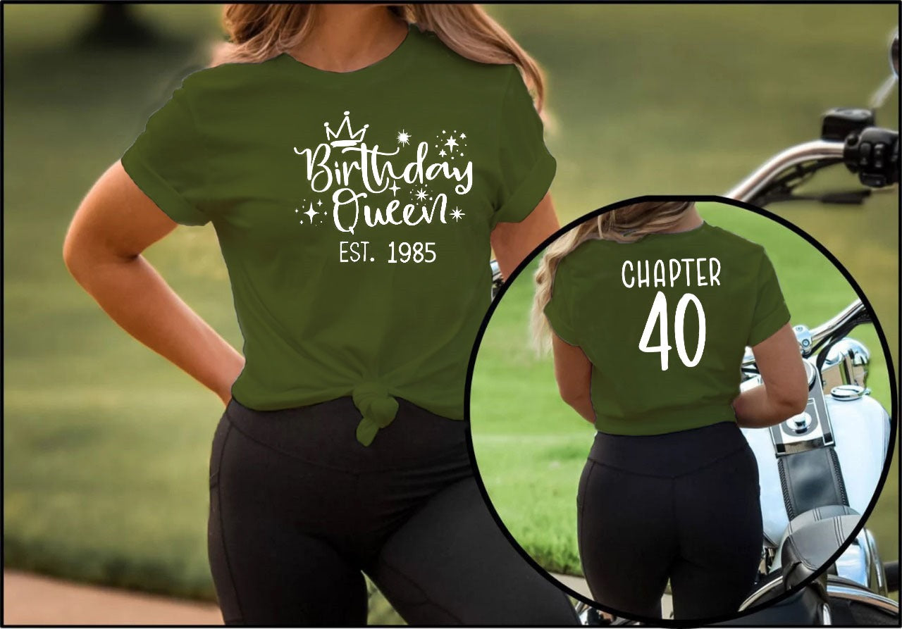 Birthday Queen Est 1985 Shirt
