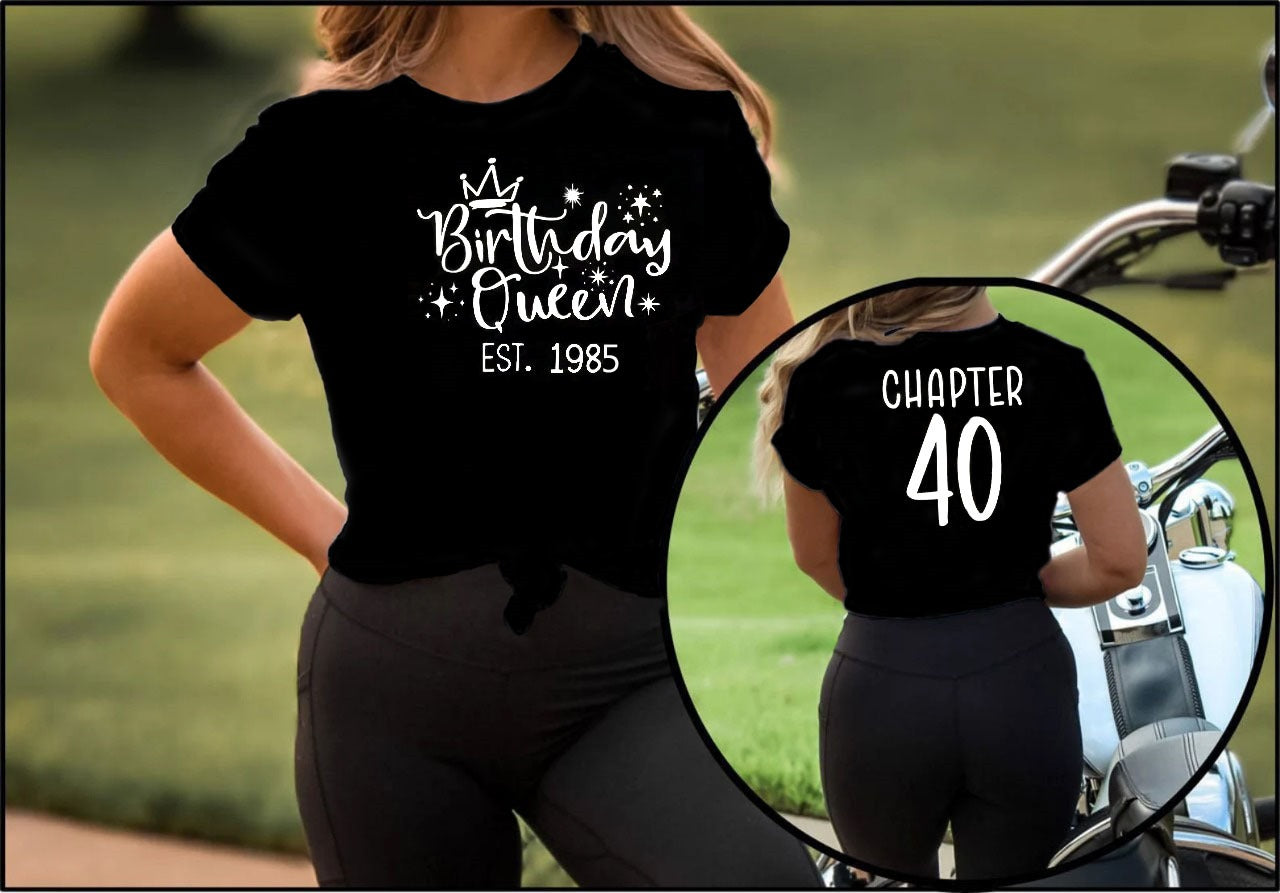 Birthday Queen Est 1985 Shirt